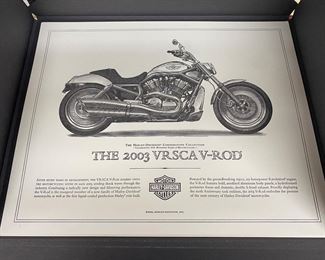 Harley Davidson Print Set