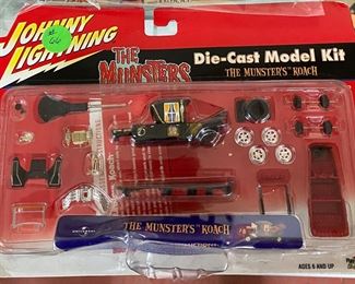 Johnny Lightning The Munsters Diecast Model Kit  