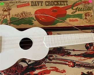 Davy Crockett Guitar with Box