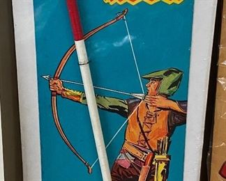Robin Hood Whistling Arrow on Original Card