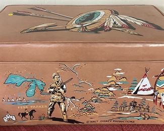 Davy Crockett Fess Parker Toy Chest