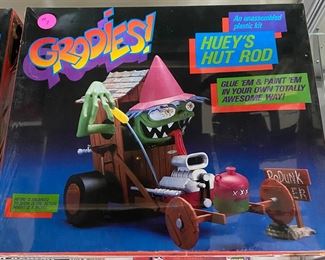 Grodies Huey's Hut Rod Model Kit (MIB)