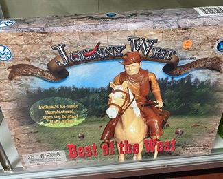 Re-issue Best of the West Johnny West Figure (MIB)