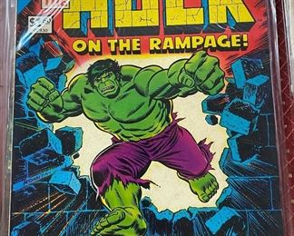 Marvel Treasury Edition Comic Hulk on the Rampage