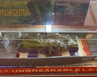 Eldon Landing Craft Tank with Combat Soldiers and Armored Vehicles