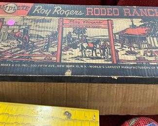 Roy Rogers Rodeo Ranch Playset with Box