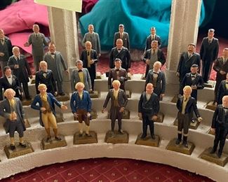 Marx Presidents of the United States Store Display