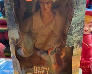 Davy Crockett Figure in Box