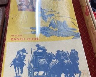 Original Gene Autry Ranch Outfit Box Only