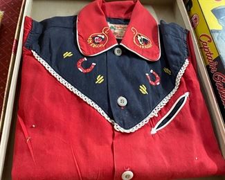 Roy Rogers Cowboy Shirt Mint in Box
