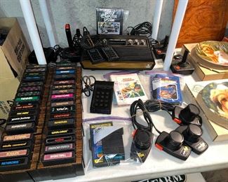 Vintage Atari and games