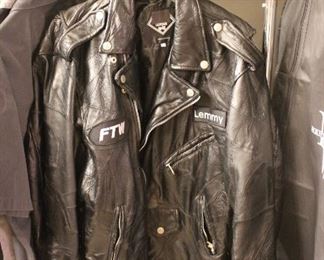 LEATHER MOTORCYCLE JACKET