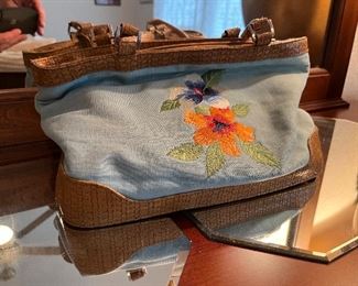 beaded handbag