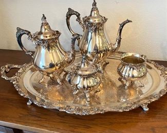 silver plate set