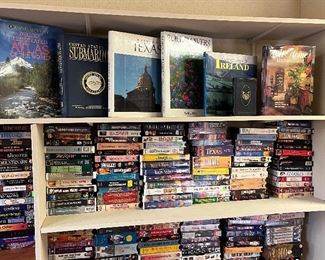 VHS, DVD, Tapes, books, magazines, all kinds of media