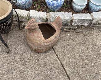hen planter 