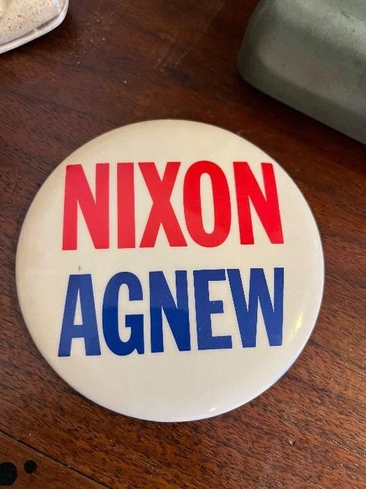 Nixon Agnew button
