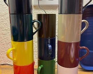 Texasware and other plastic ware, bowls, plates, cups