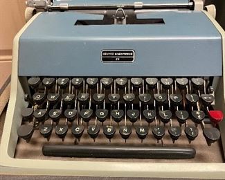 vintage typewriter