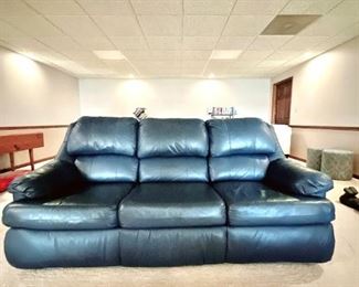 LANE LEATHER SLEEPER SOFA