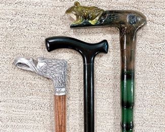 Budweiser Cane & Frog Cane