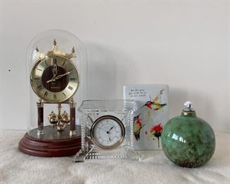 Elgin Clock, Waterford Crystal Clock