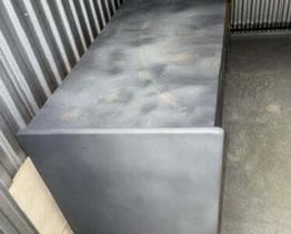 $175 USD     Gray / Multi Colored Drawer Hutch Made in Spain PA107-4      Brighten your foyer or living room with a statement piece that brings your decor a perfect balance of modern and vintage design. This distressed cabinet features rich modern colors in saturated tones of white, pink, yellow and gray.  This piece offers four drawers and two cabinets that provides you ample storage space for organizing all of your items. With both exquisite style and practical function, this Spanish beauty provides exceptional craftsmanship to any interior space.

67 x 20 x 42.5H

Local pick up SE Washington, D.C.  Contact us for shipper suggestions.     https://goodbyhello.com/products/gray-multi-colored-drawer-hutch-made-in-spain-pa107-5?_pos=6&_sid=7ea65b4aa&_ss=r