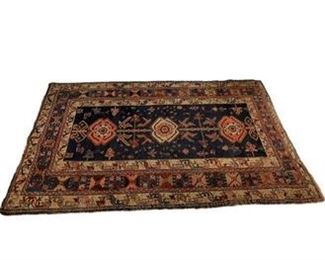 $525 USD     Hand Knotted Indian Rug PA107-29     DESCRIPTION: Rich tones of cobalt, paprika, rusts, and cream. Traditional ornate border and a trip medallion center field.

DIMENSIONS:   50 x 75

LOCATION: Local pick up NE Washington, D.C.  Contact us for shipper suggestions.

CONDITION: Used

The rug is in very good condition. No stains, pulls or tears in the filed with minor wear on the edge. Please refer to photo's for details.       https://goodbyhello.com/products/hand-knotted-indian-rug-pa107-29?_pos=1&_sid=7ea65b4aa&_ss=r