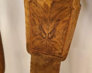 Detail on Queen Anne Chairs