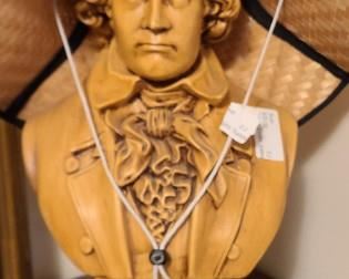 Beethoven with Garden Hat 