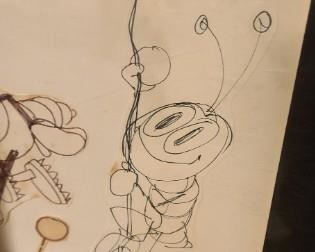 Atlanta Olympics Mascot Sketches - WHATZIT