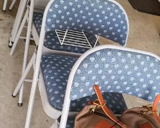 Padded Folding Chairs 