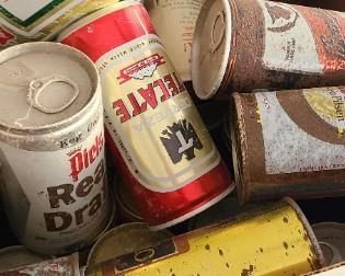 Collection of Beer Cans 