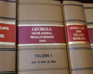 Georgia Legislative Books 