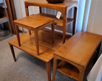 nesting tables & matching offee table