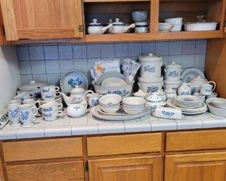 Large Collection of Pfaltzgraff Dishes
