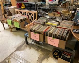 Lots of albums to choose. Several more boxes not pictured.