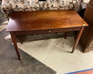 Smaller Library/Desk Table with Drawer