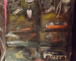 Hot Wheels "Nightmare Before Christmas" 25th anniversary collection