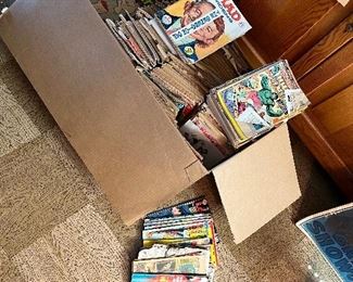 Group of comics will be sold as a lot. Condition is well read, I would say. 