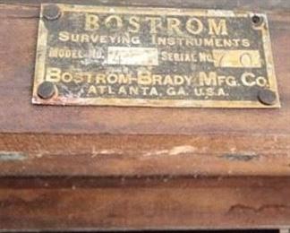 Boston Brady MFG ATL Surveying instrument Model 4 serial number 70