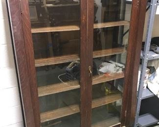 Curio Cabinet with Glass Doors