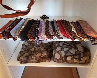 Ties from Brioni, Kiton, Gucci, Zegna, Leonard, Saks, Nieman Marcus