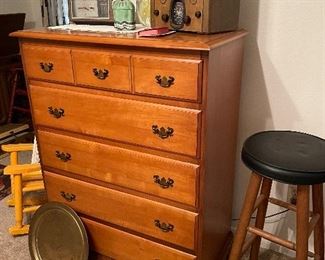 Rock Maple Chest of Drawers 