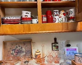 Pink Depression Glass
