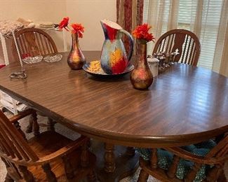 2nd  Dining Room Table and Chairs 