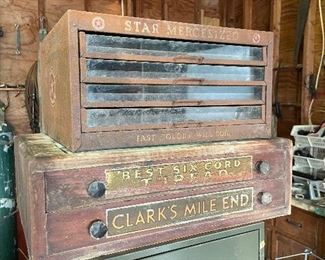 Antique Thread Cabinets