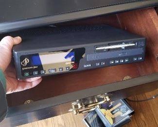 Mason-Hamlin Model A5 Grand Piano with Matching Artists Bench (2001). Traditional Style in Ebony High-Gloss Finish. PianoDisc Symphony Pro Player installed. Serial Number 91393. Photo 14 of 15. 