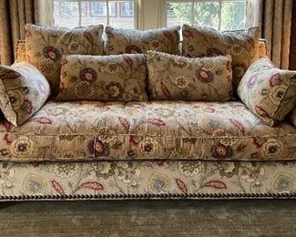 Cameron Collection Down Filled Sofa. Measures 88" W x 44" D. Photo 1 of 4. 