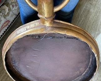 Vintage Wall-Mounted Decorative Pocket Watch. Measures 24" D x 35" H. Photo 2 of 3. 